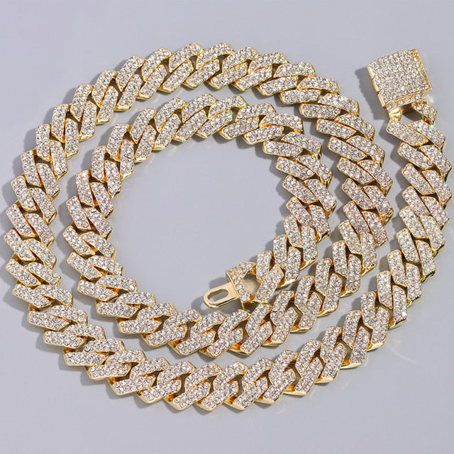 14MM Cuban Link Chain - Gold