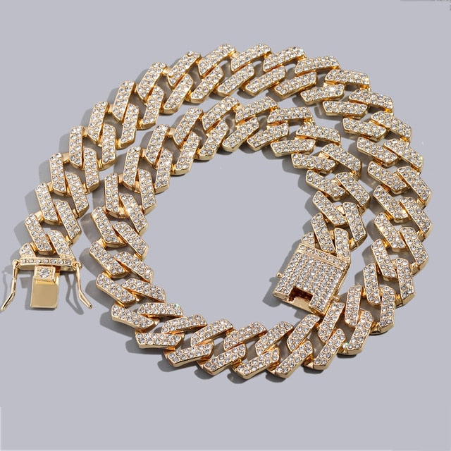 20MM Cuban Link Chain - Gold