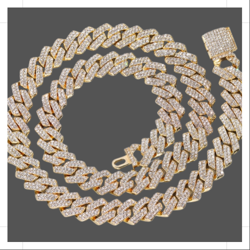 14MM Cuban Link Chain - Gold