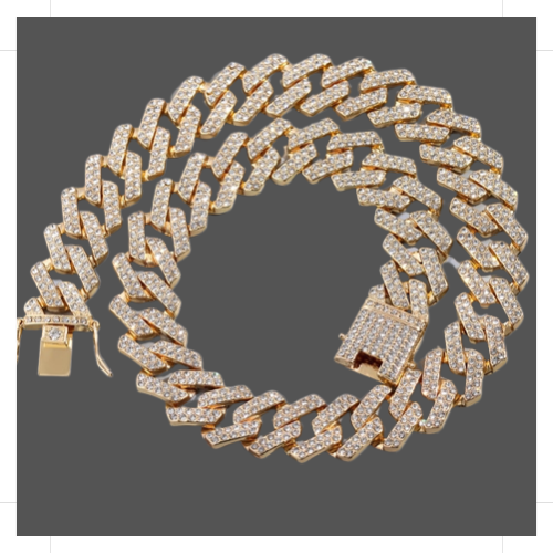 20MM Cuban Link Chain - Gold