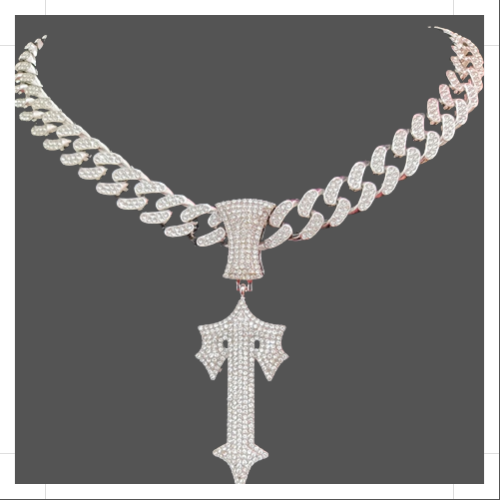 T Cuban Link Chain - Silver